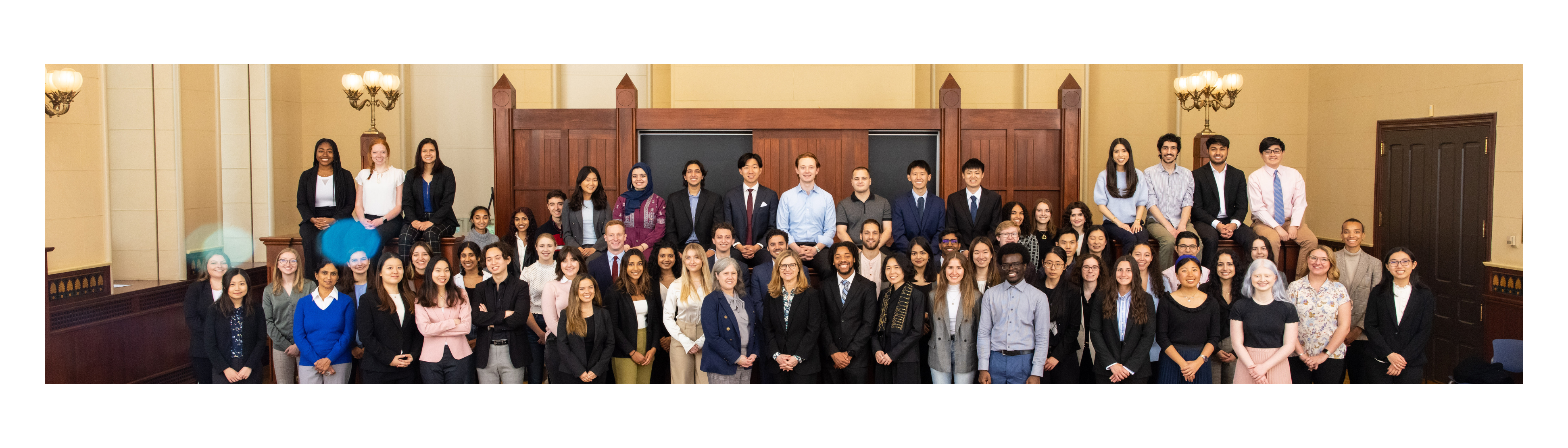 CURF Fellowship Recipients with President, 2023