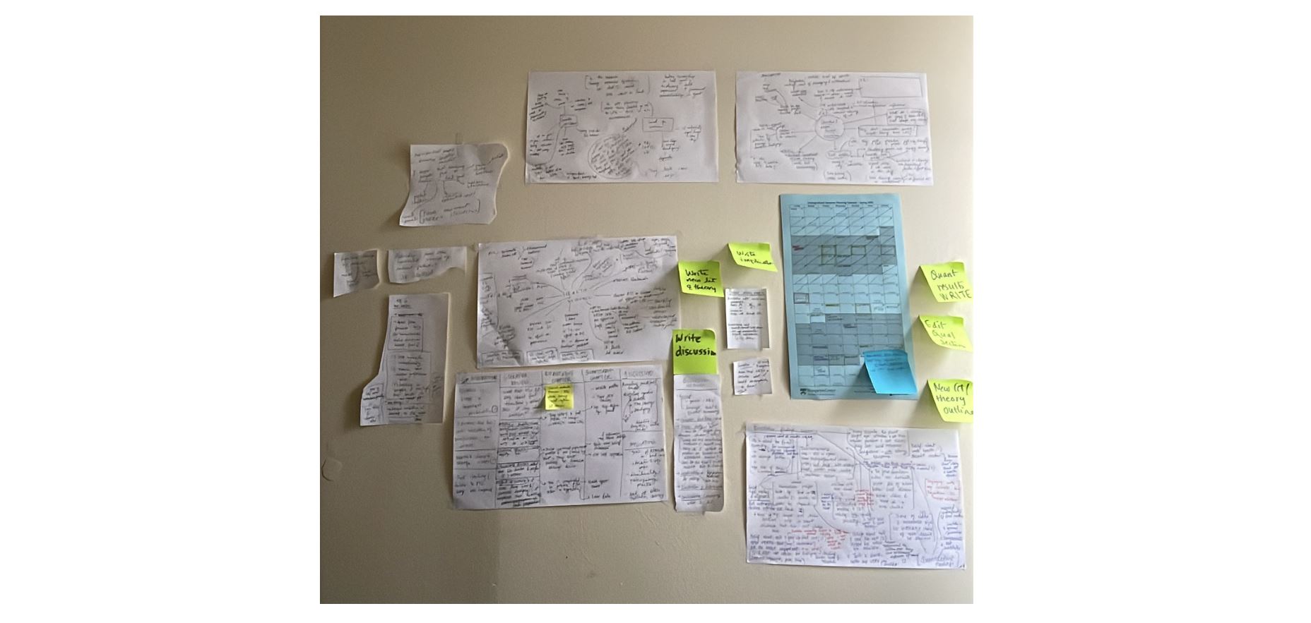 Manya's research notes and plans