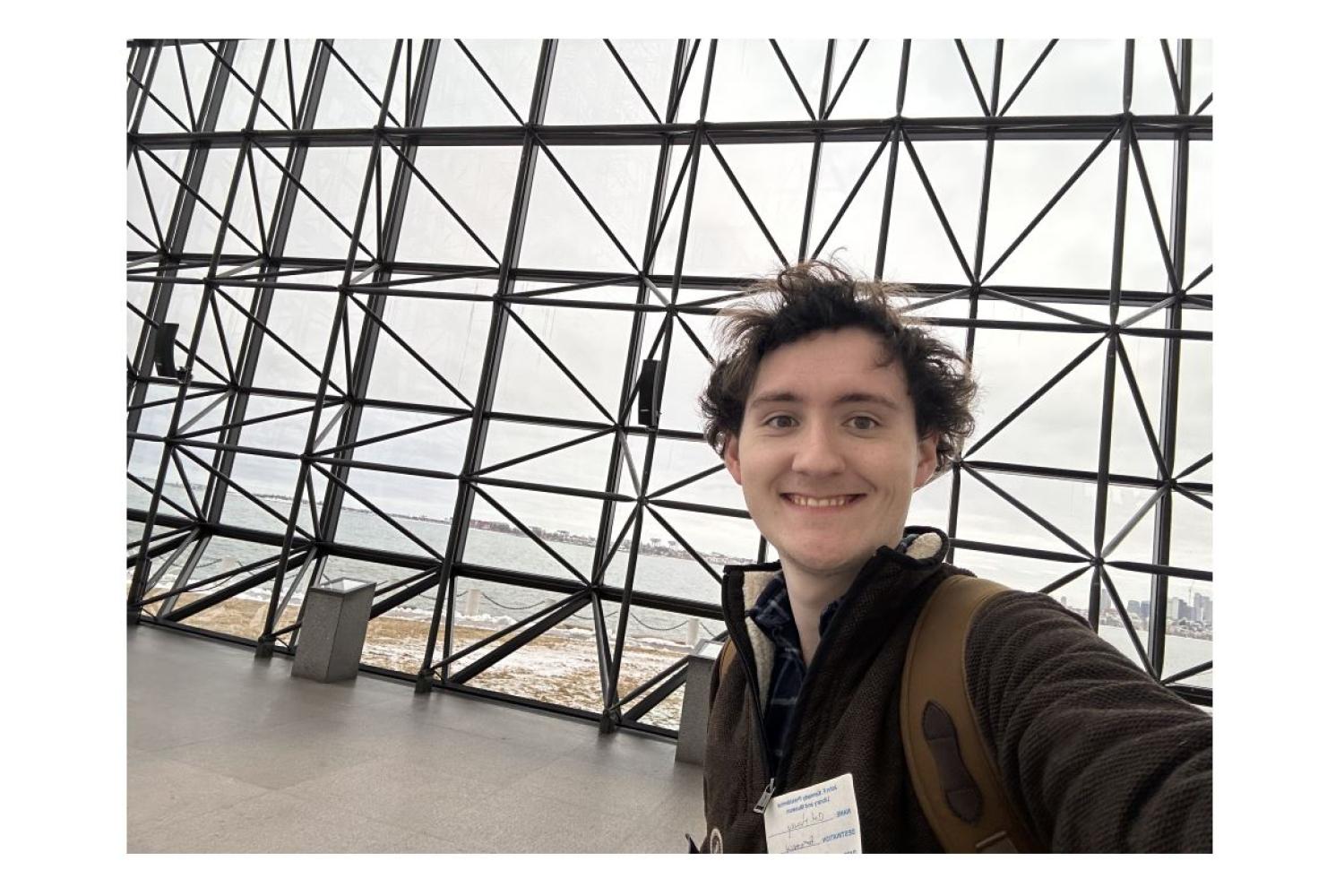 C.H. at the Kennedy Library