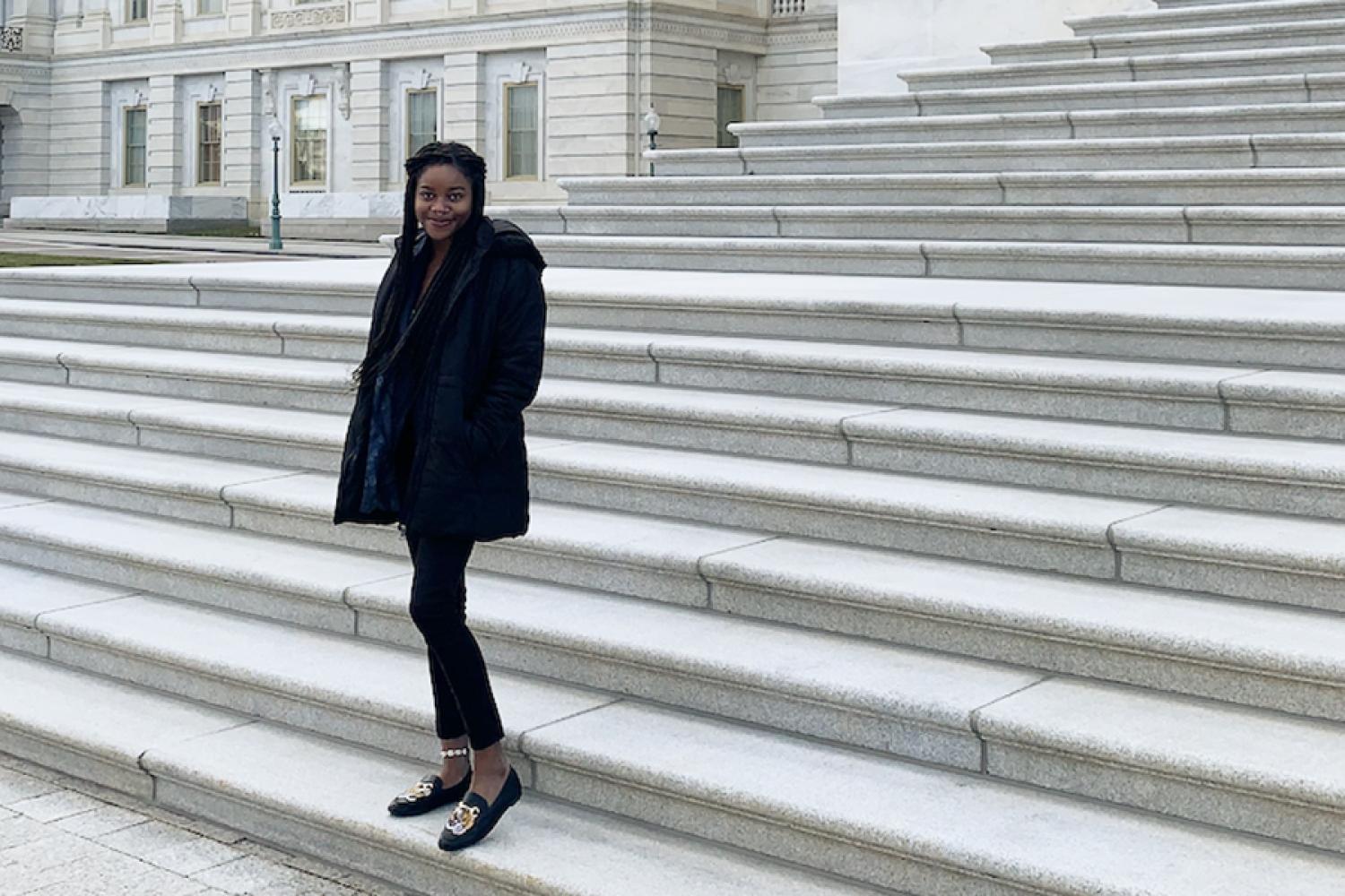 Junior Chinaza Ruth Okonkwo has been awarded a 2021 Beinecke Scholarship to pursue a graduate education in the arts, humanities, and social sciences.